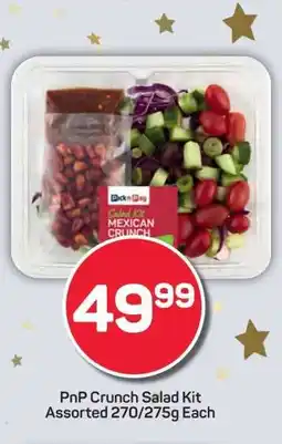 Pick n Pay PnP Crunch Salad Kit Assorted 270/275g Each offer