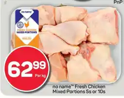Pick n Pay no name Fresh Chicken Mixed Portions 5s or 10s offer