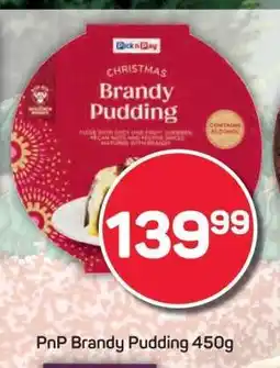 Pick n Pay PnP Brandy Pudding 450g offer