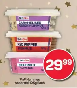 Pick n Pay PnP Hummus Assorted 125g Each offer