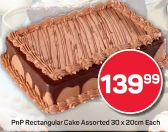 Pick n Pay PnP Rectangular Cake Assorted 30 x 20cm Each offer