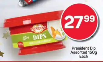 Pick n Pay Président Dip Assorted 150g offer