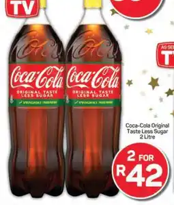 Pick n Pay Coca-Cola Original Taste Less Sugar offer