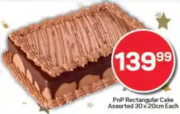 Pick n Pay PnP Rectangular Cake offer