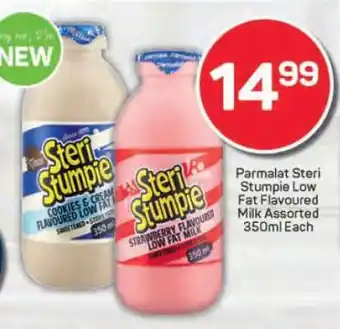 Pick n Pay Parmalat Steri Stumpie Low Fat Flavoured Milk Assorted offer