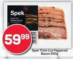 Pick n Pay Spek Thick Cut Peppered Bacon 250g offer