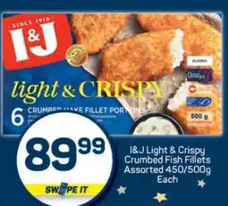 Pick n Pay I&J Light & Crispy Crumbed Fish Fillets offer