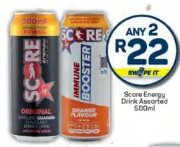 Pick n Pay Score Energy Drink Assorted 500ml offer