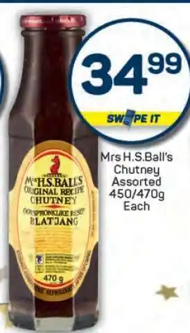 Pick n Pay Mrs H.S.Ball's Chutney Assorted offer