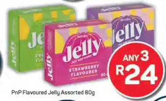 Pick n Pay PnP Flavoured Jelly Assorted 80g offer