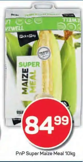 Pick n Pay PnP Super Maize Meal 10kg offer