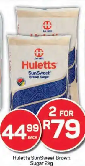 Pick n Pay Huletts SunSweet Brown Sugar 2kg offer