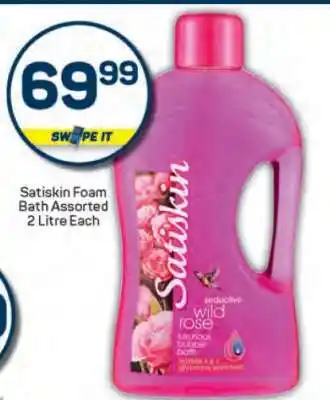 Pick n Pay Satiskin Foam Bath Assorted offer