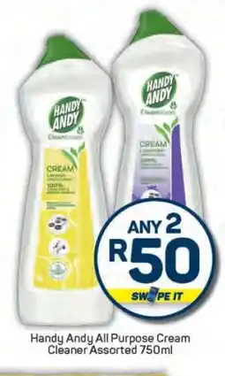 Pick n Pay Handy Andy All Purpose Cream Cleaner Assorted 750ml offer