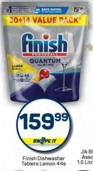 Pick n Pay Finish Dishwasher Tablets Lemon 44s offer