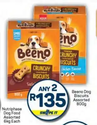 Pick n Pay Beeno Dog Biscuits Assorted offer