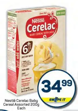 Pick n Pay Nestlé Cerelac Baby Cereal Assorted 200g offer