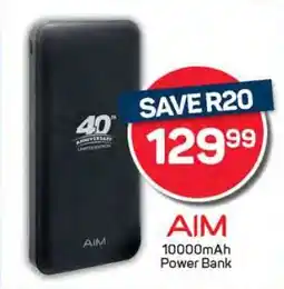 Pick n Pay AIM 10000mAh Power Bank offer