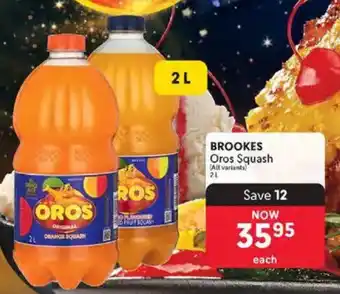 Makro BROOKES Oros Squash offer