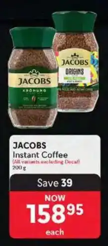 Makro JACOBS Instant Coffee offer