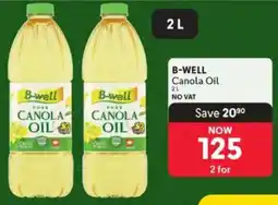 Makro B-WELL Canola Oil offer