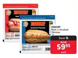 Makro ESKORT Red or Smoked Viennas offer