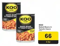 Makro KOO Baked Beans in Tomato Sauce offer