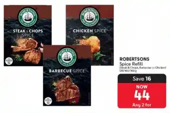 Makro ROBERTSONS Spice Refill offer