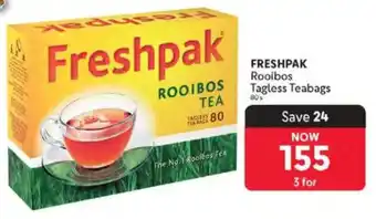Makro FRESHPAK Rooibos Tagless Teabags offer
