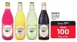Makro ROSE'S Cordial offer