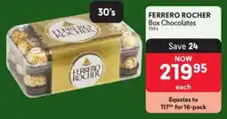 Makro FERRERO ROCHER Box Chocolates offer