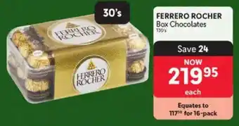 Makro FERRERO ROCHER Box Chocolates offer