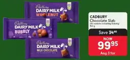 Makro CADBURY Chocolate Slab offer