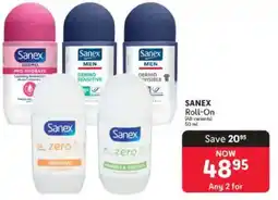 Makro SANEX Roll-On offer