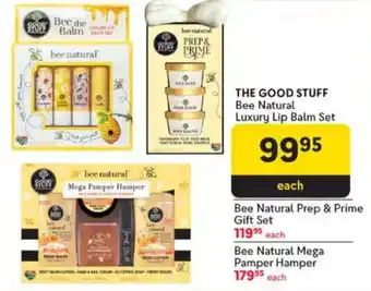 Makro THE GOOD STUFF Bee Natural Luxury Lip Balm Set offer