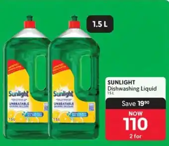 Makro SUNLIGHT Dishwashing Liquid offer