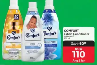 Makro COMFORT Fabric Conditioner offer