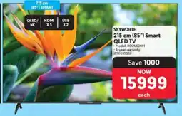Makro Skyworth 215 cm 85" Smart QLED TV offer