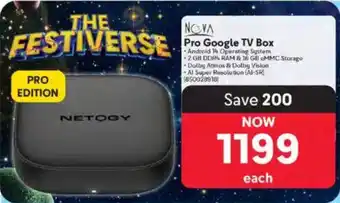 Makro Nova Pro Google TV Box offer