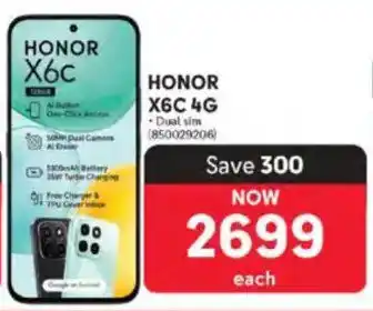 Makro Honor X6C 4G offer