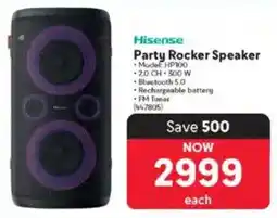 Makro Hisense Party Rocker Speaker offer