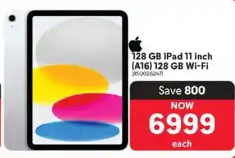 Makro Apple iPad 11 inch A16 128 GB Wi-Fi offer