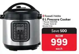 Makro Russell Hobbs Pressure Cooker offer