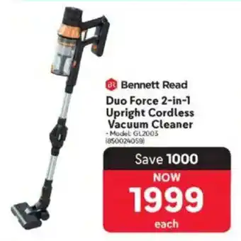 Makro Bennett Read Duo Force 2-in-1 Upright Cordless Vacuum Cleaner offer