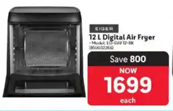 Makro EIGER Digital Air Fryer offer