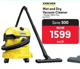 Makro KARCHER Wet and Dry Vacuum Cleaner offer