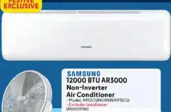 Makro Samsung 12000 BTU AR3000 Non-Inverter Air Conditioner offer