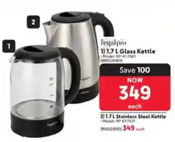 Makro Regal-Pro Glass Kettle offer