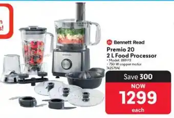 Makro Bennett Read Premio 20 Food Processor offer