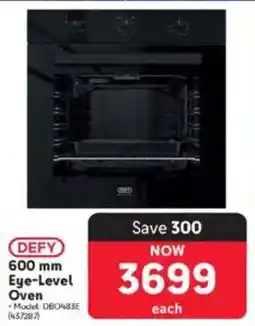Makro DEFY Eye-Level Oven offer